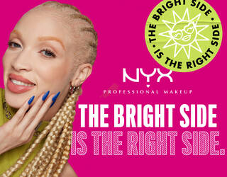 The bright side is the right side.