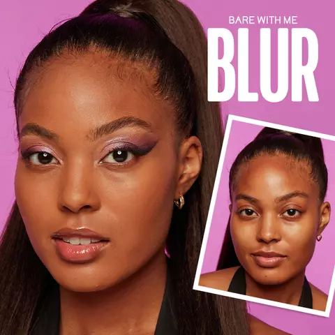 NYX Professional Makeup Blue With Me Blur Tint Foundation: A 24 shade medium buildable coverage foundation with a matte blurred finish that feels lightweight on skin and provides 12h hydration.