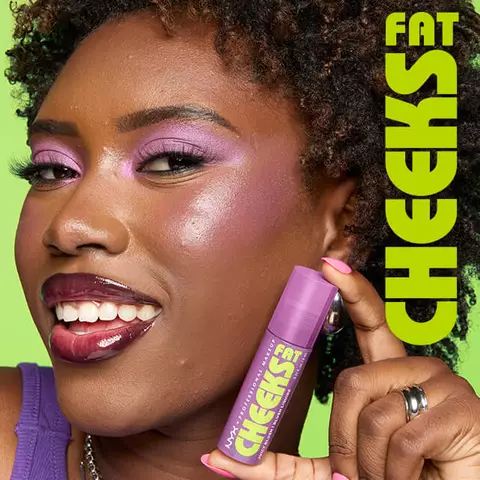 NYX Professional Makeup Fat Cheeks Juicy Blush: Introducing FAT CHEEKS BLUSH, our first liquid juicy blush, giving you all the FAT perks! Shop now for FAT COLOR. FAT HYDRATION. FAT SHINE.