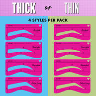 Zero to Brow Stencil