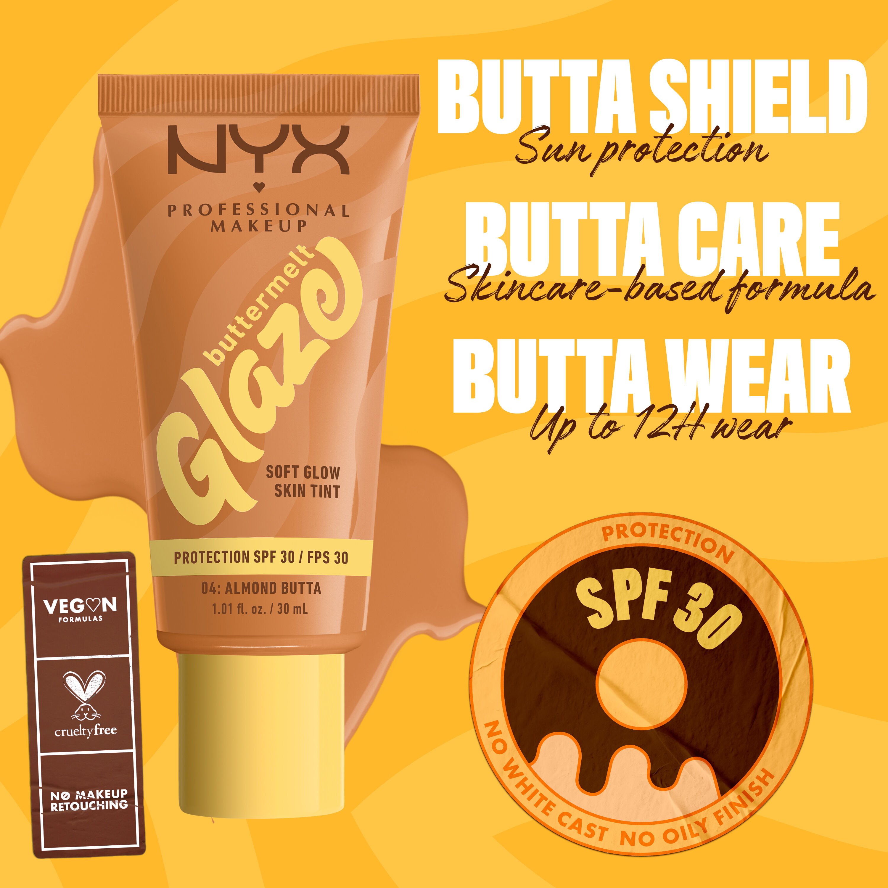 Buttermelt Glaze Soft Glow Skin Tint + SPF/FPS 30