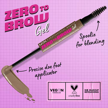 Zero to Brow Longwear Gel