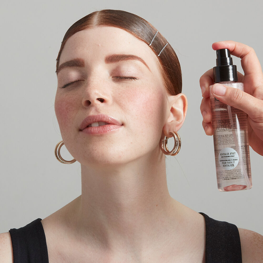 Bare With Me Cannabis Sativa Seed Oil Revitalize & Set Multitasking Spray