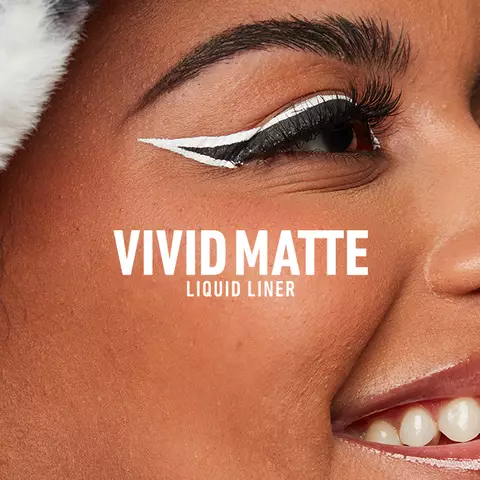 NYX Professional Makeup Vivid Matte Liquid Liner: A matte liquid liner available in black with a new formula that's fade, flake, and transfer-resistant.