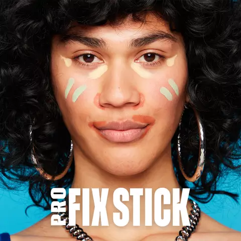 NYX Professional Makeup Pro Fix Stick: Creamy color correcting buildable medium coverage concealer stick in 24 shades to correct, conceal and brighten
