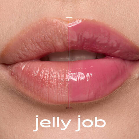 No filler, just jelly - get fuller, volumized-looking lips with Jelly Job! Glassy-smooth, high-shine lips in a swipe to make everyone else jelly!