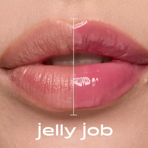 No filler, just jelly - get fuller, volumized-looking lips with Jelly Job! Glassy-smooth, high-shine lips in a swipe to make everyone else jelly!