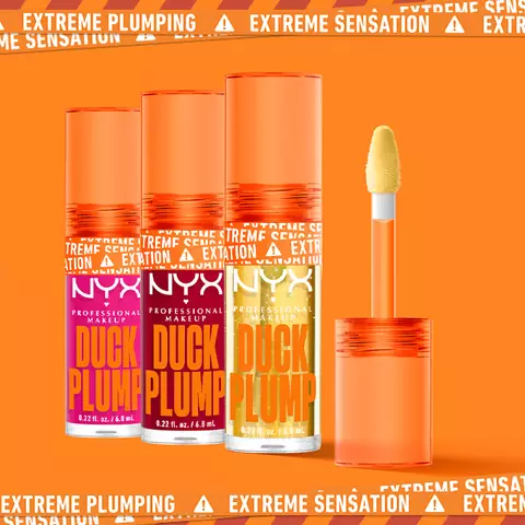 NYX Professional Makeup Duck Plump High Pigment Lip Gloss: Plumping lip gloss with extreme spicy sensation in high pigmented 18 shades.