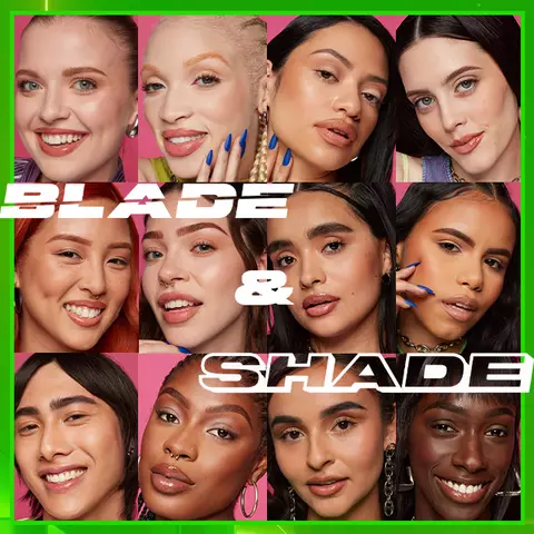 NYX Professional Makeup Blade & Shade Nano Brow Pencil: A dual-edged brow pencil creating a nano-bladed look in 12 shades.