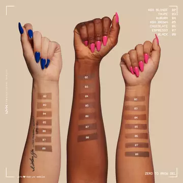 Zero to Brow Longwear Gel