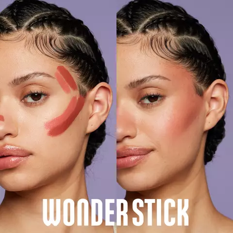 NYX Professional Makeup Wonder Stick Blush: A ultra-creamy blush shaping duo in five flushed shade pairings to contour and add color.