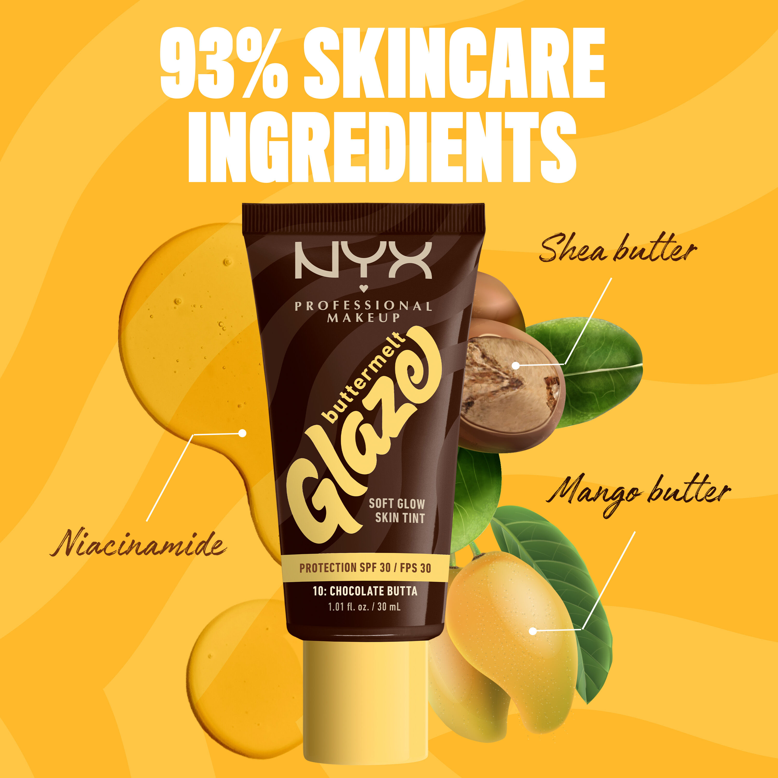 Buttermelt Glaze Soft Glow Skin Tint + SPF/FPS 30